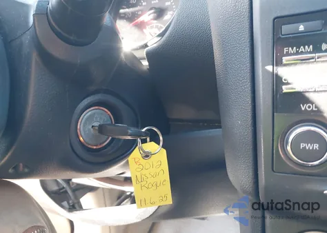 2012 Nissan Rogue S из США, поврежденный, VIN JN8AS5MV6CW390562